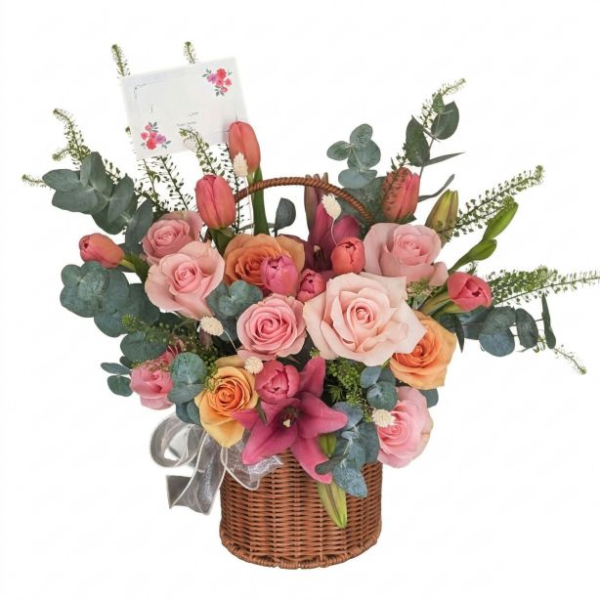 Rosy Grace Basket