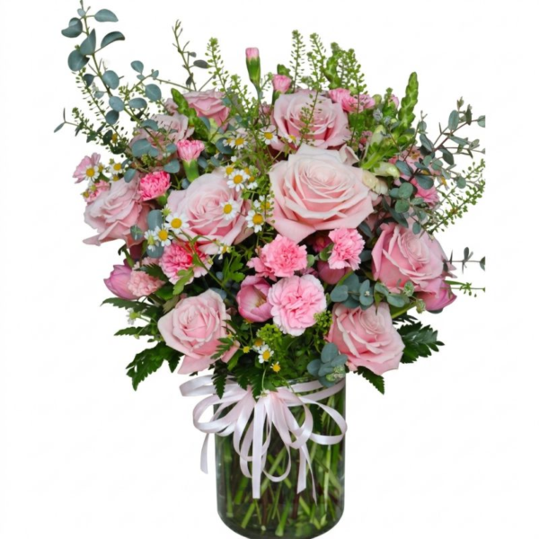Pastel Pink Vase